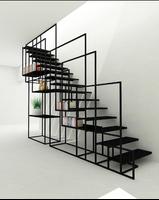 Staircase railing design 포스터