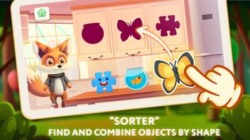 Trixy Fox: educative games capture d'écran 1
