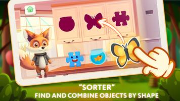 Trixy Fox: educative games اسکرین شاٹ 1