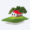 Land Area Measure And Compass