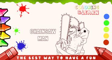 Chainsaw Man - Coloring Game captura de pantalla 3