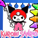 Kuromi Sanrio - Coloring Book-APK