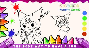 Kuromi Sanrio - Coloring Book Ekran Görüntüsü 2