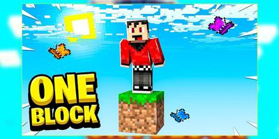 Mod Skyblock for MCPE الملصق