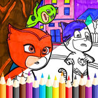 Coloring Book For Pj Masks أيقونة