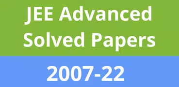 JEE Advanced Solved Papers