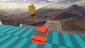 Car Crash Stunt ramp: Spusk 3D capture d'écran 2