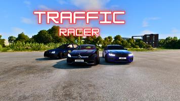 Traffic racer Global: Шашки 3Д Affiche