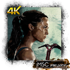 Lara Croft HD Wallpaper icône