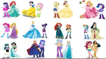 برنامه‌نما Princess Faces Drawing Book عکس از صفحه