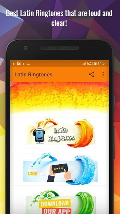 Latin ringtones 7. 2. 3 for android download.