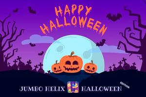 Jumbo Helix Halloween Edition Affiche