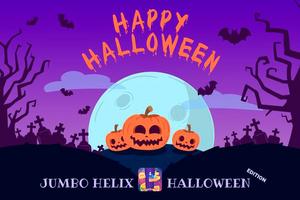 Jumbo Helix Halloween Edition پوسٹر