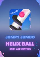 Jumpy Jumbo Helix Ball Affiche