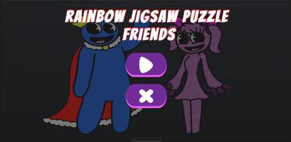 Blue jigsaw puzzle Friends পোস্টার