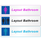 Banheiro de layout ícone