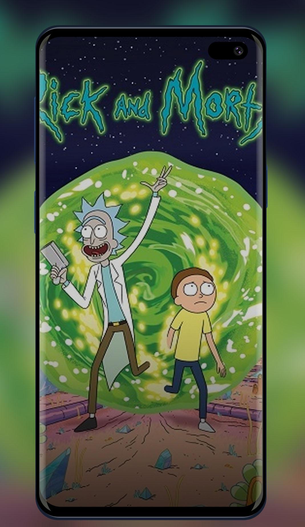 Wallpapers for Rick Morty Animated APK برای دانلود اندروید