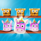 Animal Color Sort Puzzle Game ikona
