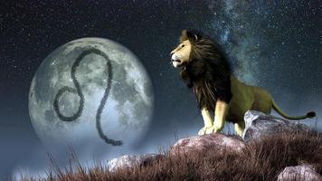 Horoscope Lion Gratuit en Français  - Zodiaque پوسٹر