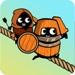 Zipline Army - Rope puzzle & strategy game