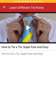 Learn Different Tie Knots capture d'écran 3