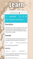 Learn LESS imagem de tela 1