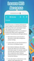 Learn MS Access Cartaz