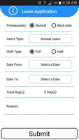 Leave Application screenshot 1