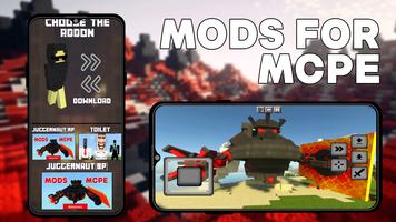 Juggernaut Mod Toilet for MCPE ảnh chụp màn hình 3