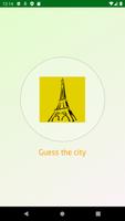 Guess the city by photo quiz Affiche