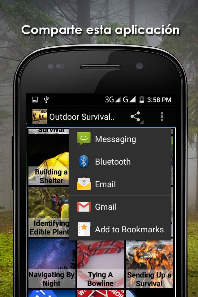 La supervivencia al aire libre for Android - APK Download - 