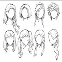 Learning to Draw Hair ポスター