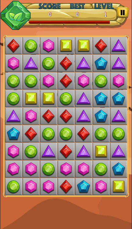 Juwelen spelletjes gratis 2020: Diamanten Match 3 APK voor Android Download