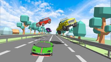Car Traffic Racer Motu Game syot layar 3
