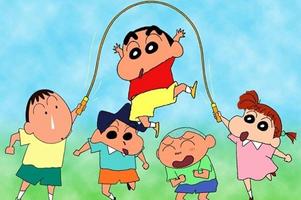 Shin-Chan Game Bubble Shooter पोस्टर