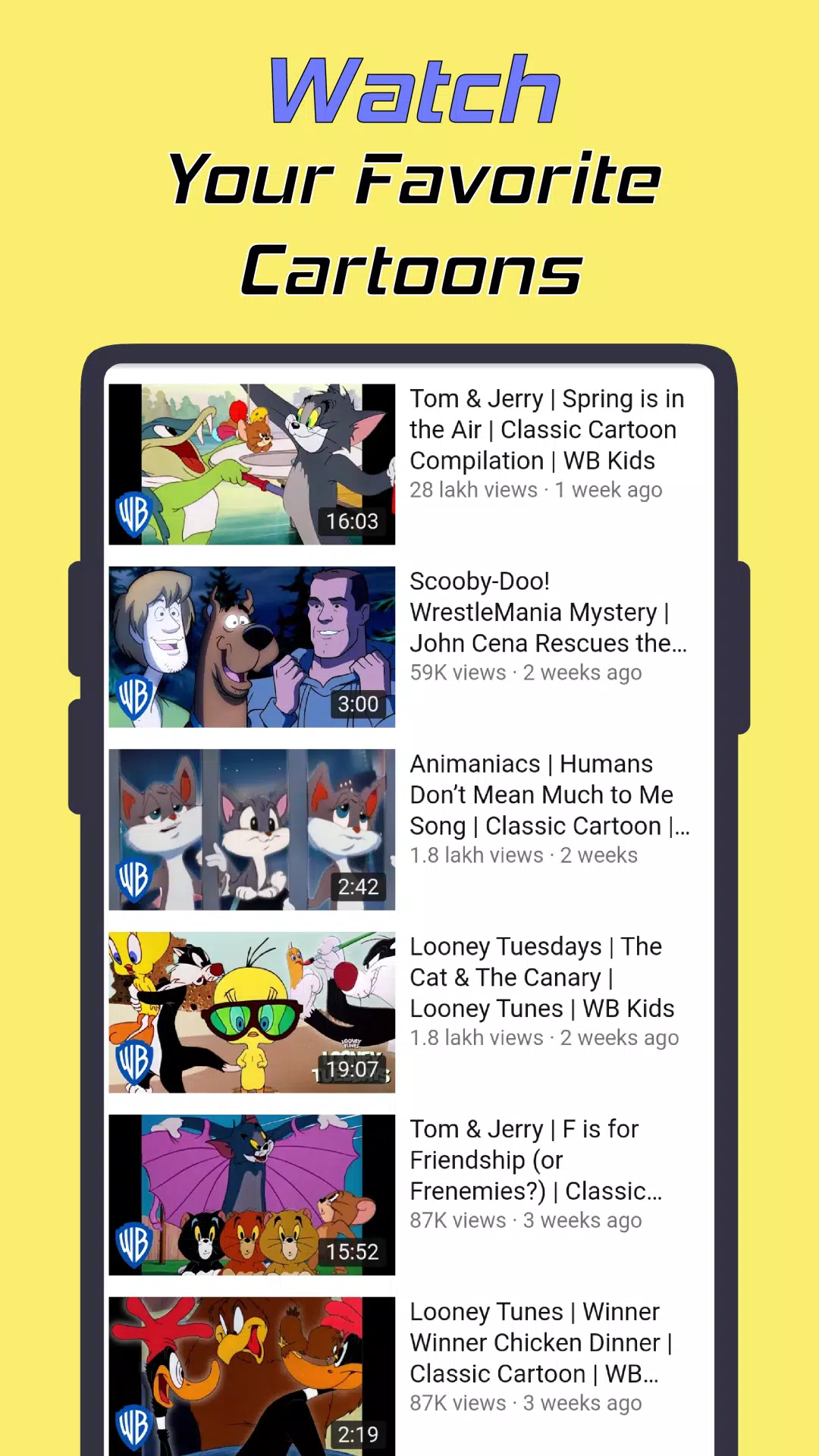 下载Cartoon Video Watch Online的安卓版本 下载Cartoon Video Watch Online的安卓版本