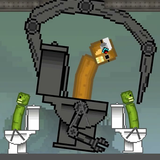 Lustiger Toiletten-Mod Zeichen