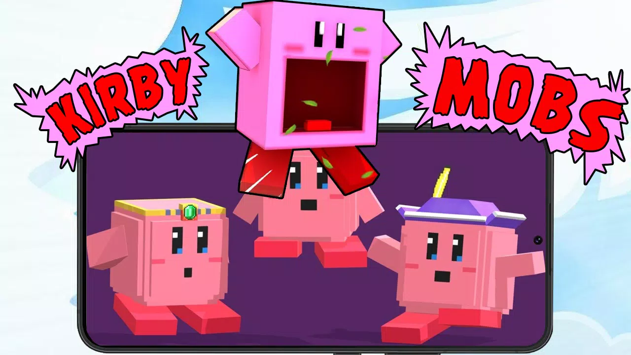 Minecraft Kirby [Kirby and the Forgotten Land] [Mods]