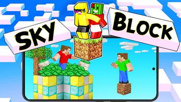Skyblock-Flucht-Mod Plakat