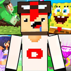 Youtubers Mobs Mod Zeichen