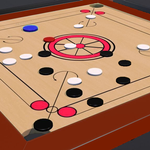 Carrom board game: Disc Game icon