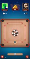 Carrom Board Clash : Pool game poster