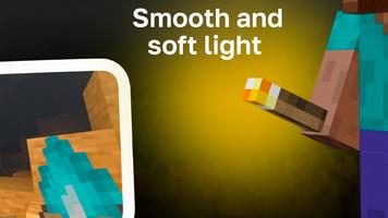 Dynamic Lighting Mod Minecraft ảnh chụp màn hình 3