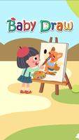 Baby drawing - Coloring & Lear Poster