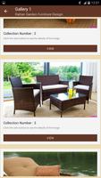 Rattan Garden Furniture Design ภาพหน้าจอ 1