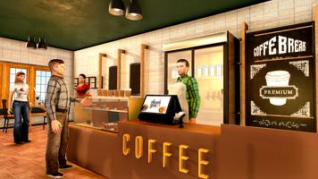 Coffee Shop Manager Simulator Poster