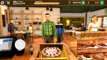 Coffee Shop Manager Simulator captura de pantalla 1