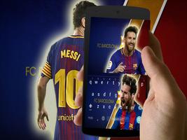 Lionel Messi keyboard theme imagem de tela 1