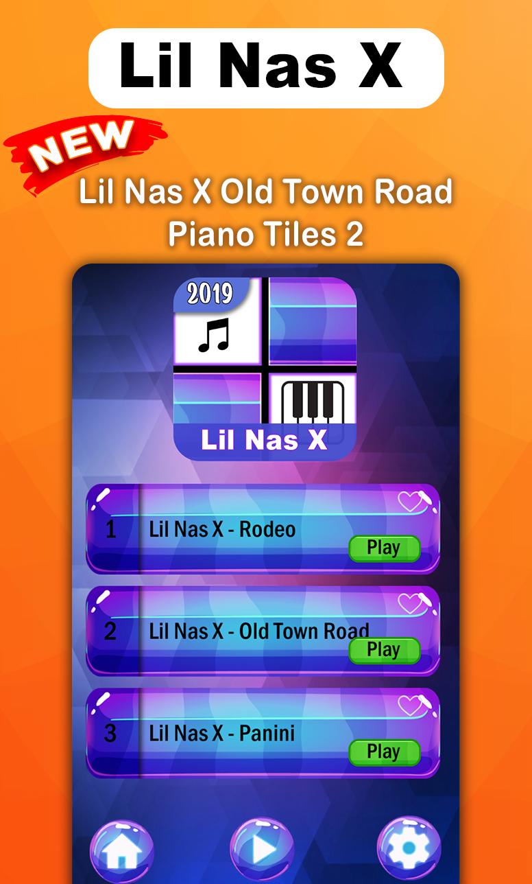 Lil Nas X Old Town Road Piano Tiles For Android Apk Download - old town road roblox song beat
