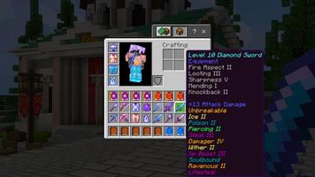 برنامه‌نما Custom Enchantments Minecraft عکس از صفحه